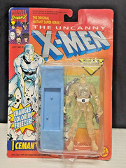 ICEMAN, GIDEON, MAVERICK Lot of 3 The Uncanny X-Men 1990s Marvel ToyBiz/ X-Force