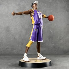 NBA Kobe Bryant Lakers Figure Statue Commemorative Model Boxed 13in Purple