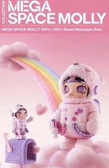 Mega Space Molly 400% and 100% Sweet Messages Bear New Open Box