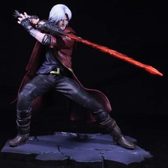 Devil May Cry 5 Dante Battle Version Pvc Action Figure 25Cm Statue Model
