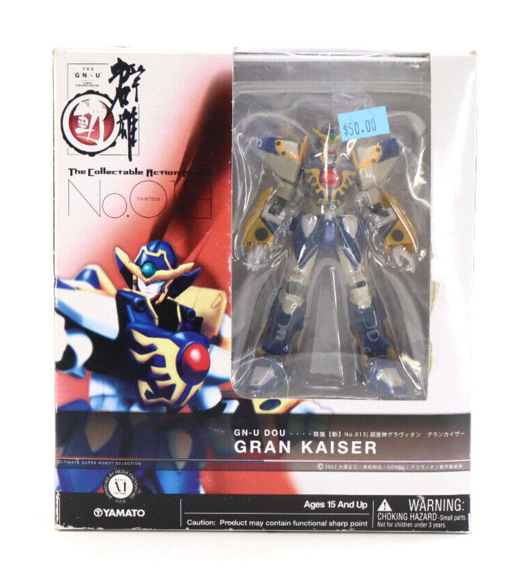 Yamato GN-U Dou Gravion Gran Kaiser The Collectable Action Model #013 Figure