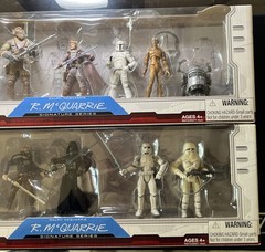 Star Wars Ralph Mcquarrie Signature Series Concept Collection Figure Set 1 and 2