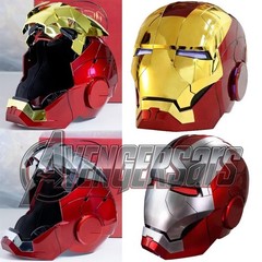 Autoking Iron Man Helmet MK5 1/1 Voice-controlled Mask Transform Cosplay Prop US