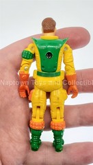 GI JOE COMANDOS EM ACAO FORCA ECO BIOMASSA FIGURE w/ HELMET BRAZIL ESTRELA