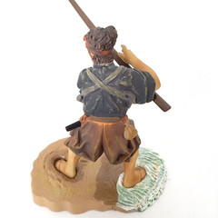 Vintage Miyamoto Musashi vs Sasaki Kojiro Figure Set Samurai Ganryujima