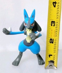 Pokemon Lucario Articulated Battle Ready Figure New Jazwares