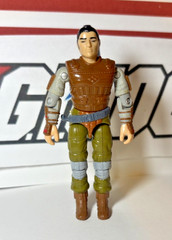 GI Joe Budo 1988 v1 *100% COMPLETE w/File Card, Excellent!* Vintage ARAH Tight!