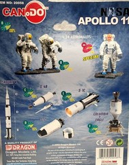 2x Dragon CanDo NASA Apollo 11 Astronauts