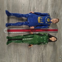 Marvel Eternals Ikaris Sersi Action Figures Lot 12 Inch Blue Green Hasbro