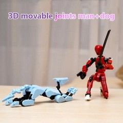 Titan13, Dummy 13, T13 Action Figure,Toy Robot, 3D Printed
