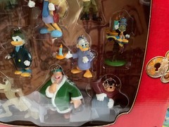 Mickey’s Christmas Carol Disney Holiday 10 Clip On Figure Set 2003 Memory Lane🎁