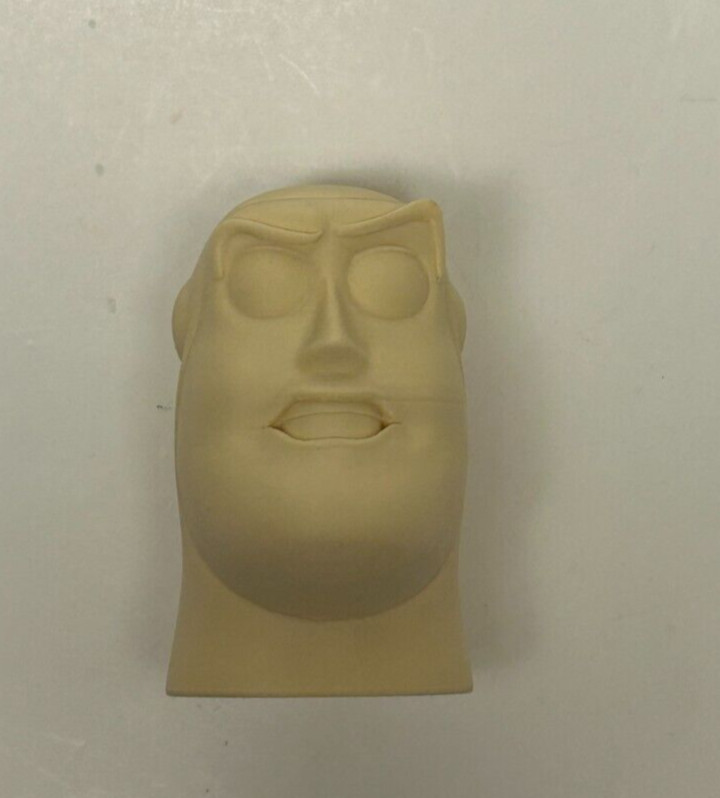 Toy Story Buzz Lightyear 3D Printed Movie Accurate Head Toy Mode 3D Print