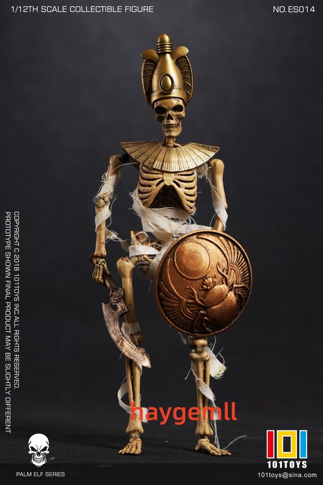 In Stock 101TOYS ES014 1/12 Skeleton Egyptian Mummy Version B Action Figure