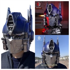 Killerbody Wearable Optimus Prime Helmet Mask Sound Effects Touch Cosplay Helmet