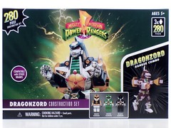 Mighty Morphin Power Rangers MEGAZORD & DRAGONZORD Construction Set 280pcs 3524