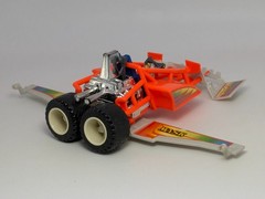 Vintage 1986 Kenner Original M.A.S.K. Vehicle FIREFLY Incomplete w Figure & Mask