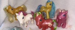 MLP My Little Pony G3 9 Ponies. Hasbro Pony Lot 6” Ponies 1-3” Pony 2002-2005