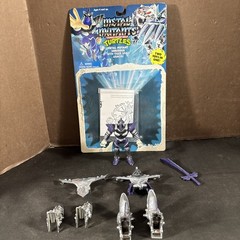 SHREDDER METAL MUTANTS ACTION FIGURE TMNT NINJA TURTLES PLAYMATES CARD NEAR COMP