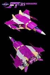 New FansToys FT-21 Berserk Blitzwing Triple Changers Action Figure Toy In Stock