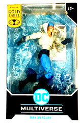 DC Multiverse Gold Label Max Mercury The Flash 7″ Action Figure McFarlane NIB