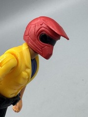 Maisto Adventure Wheels 4″ ATV Rider Action Figure Red Helmet, Yellow Shirt Toy