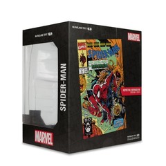 McFarlane Toys – Marvel Spider-Man 1:10th Scale Posed Figure with Scene Spider-M