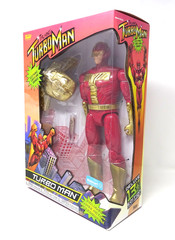 Talking Turbo Man Action Figure Tiger Electronics 13 1/2in