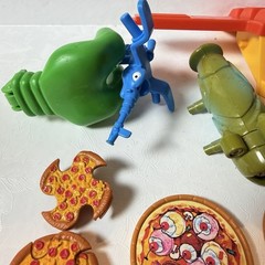 Vintage Teenage Mutant Ninja Turtles TMNT Playmates Action Figure Parts Lot