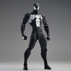 Mess Toys Black Suit Symbiote Spider-Man Action Figure Boxed In STOCK