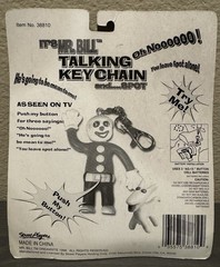 New! Vintage 1998 It’s Mr. Bill Talking Keychain & Spot Street Players SNL 38810