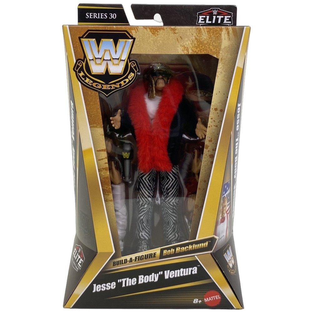 WWE Elite Collection Legends Jesse The Body Ventura 6″ Action Figure Series 30