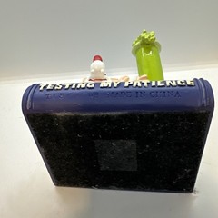 Vintage Pinky & The Brain Testing My Patience Paperweight Statue Warner Bros