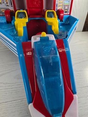 PAW Patrol Air Patroller Rescue Jet w/ Ryder Figure Transforming Aircraft Works