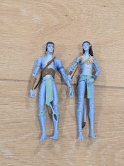 McFarlane Toys Avatar Neytiri and Jake Sully Figures Set of 2 World Of Pandora