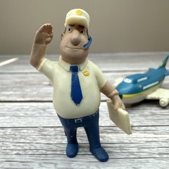 Super Wings Jimbo Mini Figurine Controller Boss Small & Big Wing- World Airport