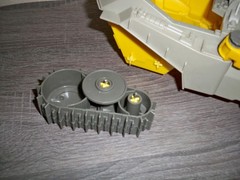 Trappeur Inhumanoids Earth Corps Vehicle Hasbro 1986 NOT COMPLETE repaired