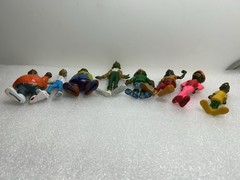 FAT ALBERT AND THE JUNKYARD GANG COSBY KIDS ACTION FIGURES. FULL SET OF 8