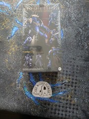 Bandai Ultramarines Primaris Captain Gravis Armour Warhammer 8.3″ Action Figure