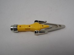 Vintage Bandai Power Rangers Power Blaster 5 In 1 Yellow Ranger Dagger Only