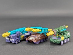 Transformers Micron Legend Ultimate Edition Land Military Minicon Team complete