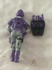 Black Major Bat Shockwave Custom Action Figure w/accessories Purple/ Gray