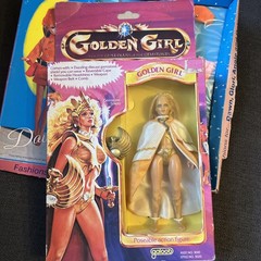 Vintage Golden Girl and the Guardians of the Gemstones Rubee Figure 1984 MISB