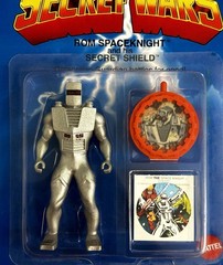 Custom “Mattel” Secret Wars ROM – The Spaceknight – MOC with Secret Shield!