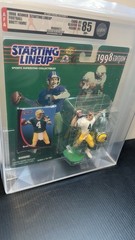 1998 SLU Starting Lineup NFL BRETT FAVRE AFA85 Graded Green Bay Packers MOC