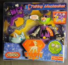 2005 Fisher price 3y+ Krypto the Superdog TALKING MECHANIKAT DC SUPER HERO NEW