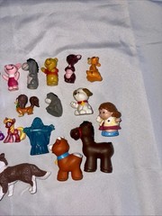 Vintage Figurines Lot Of 30 Mixed Toys My Little Pony Disney 80’s 90’s 2000s