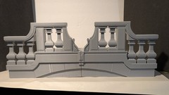 Beneath the Planet of the Apes – Mego Scale – Mutant Balcony -(no figs)
