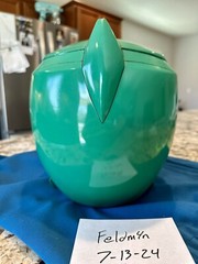 Signed Authentic JDF Cosplay MMPR Green Ranger Power Rangers Helmet