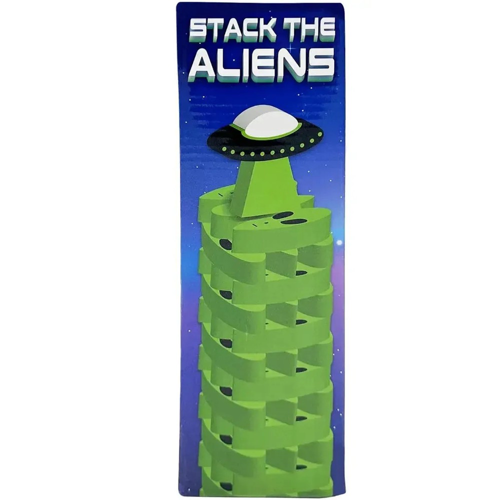 Stack the Aliens – Dexterity Aliens Gag Gift Game for Family, Adults, and Child