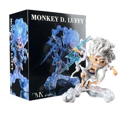 Anime Figure ONE PIECE Toys SD Nika Luffy 5th Gear Awake Figurine PVC Action